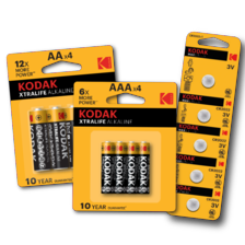 Kodak batterijen